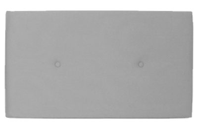 Bettkopfteil verziert mit Knöpfen