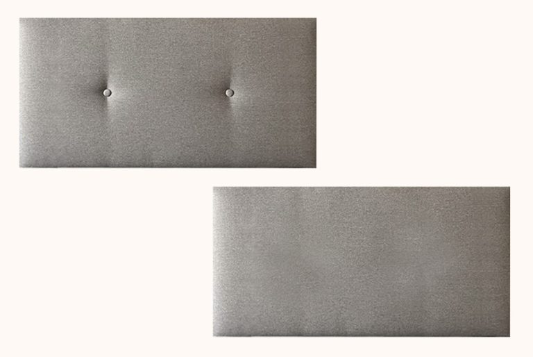 Bettkopfteil Designvarianten: mit Knöpfe & ohne Knöpfe